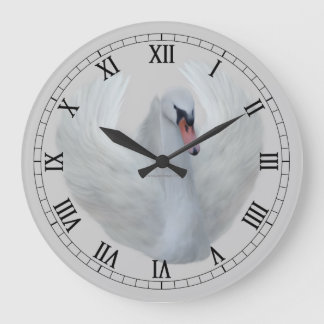 Extravagante römische Ziffern-Vogel-Wand-Uhr Große Wanduhr