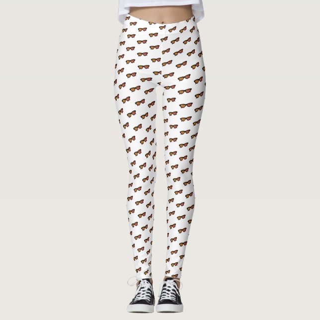 Extravagante Sonnenbrille Leggings (Vorderseite)