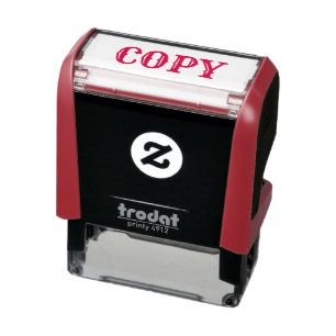 EXTRAVAGANTE Textverarbeitung - COPY Red Ink Permastempel