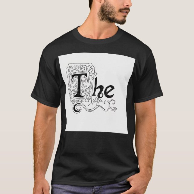 Extravagante "The" aus Spongebob's Essay T-Shirt (Vorderseite)