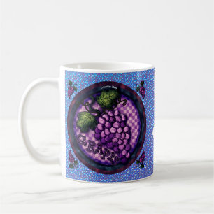 Extravagante Trauben Kaffeetasse