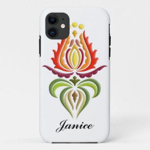 Extravagante Umhang-Stickerei - ungarische Case-Mate iPhone Hülle