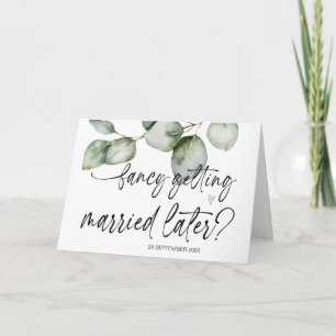 Extravagante Verheiratung nach Hochzeit Karte