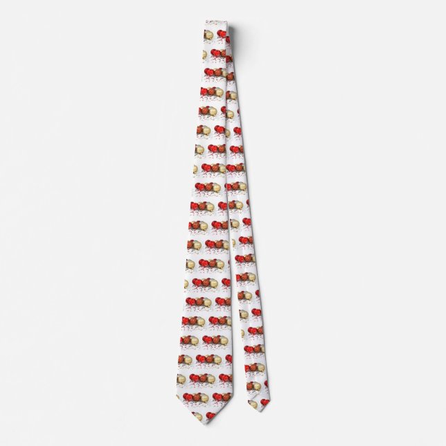 Extravagante Weihnachtsballen mit Shiny Stars Krawatte (Vorderseite)