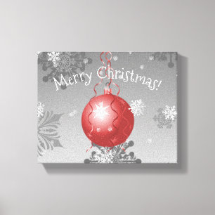 Extravagante Weihnachtsschmuck Canvas drucken Leinwanddruck