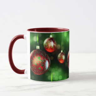 Extravagante Weihnachtsschmuck Tasse