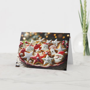 Extravagante Weihnachtszucker Feiertagskarte
