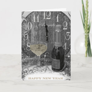 Extravaganten neue Jahre Einladung