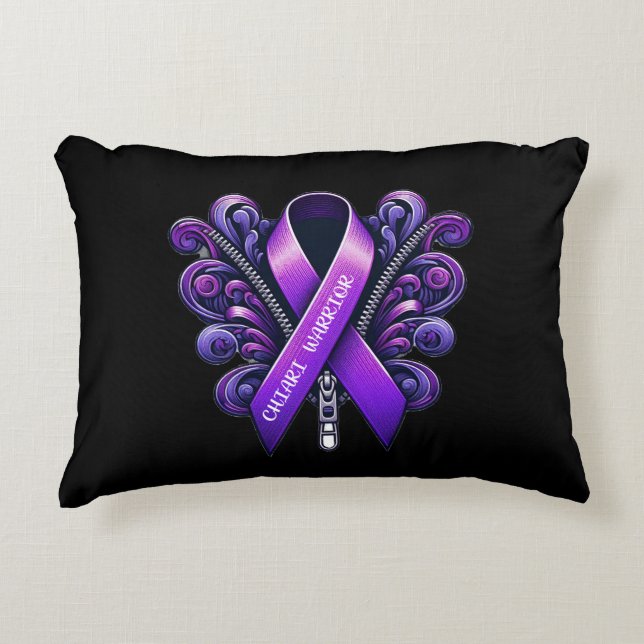 Extravaganter Chiari Warrior Accent Pillow Dekokissen (Vorderseite)