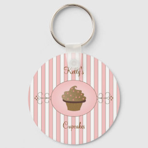 Extravaganter Cupcake Schlüsselanhänger