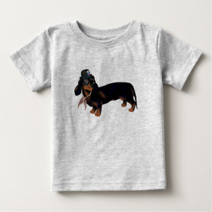 Extravaganter Dackel-T - Shirt