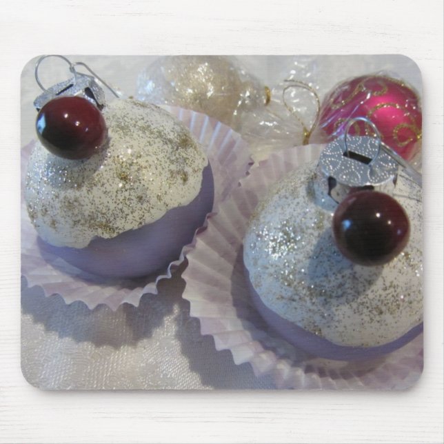 Extravaganter Designer Cupcakes Mousepad (Vorne)