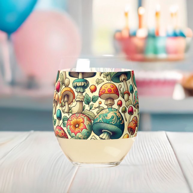 Extravaganter Fungi Weinglas Ohne Stiel (Insitu (Baby Party))