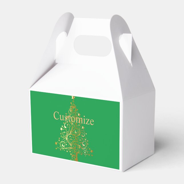 Extravaganter Goldbaum Thunder_Cove Geschenkschachtel (Vorderseite)