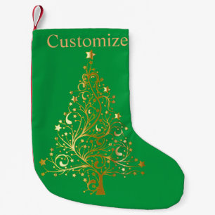 Extravaganter Goldbaum Thunder_Cove Kleiner Weihnachtsstrumpf