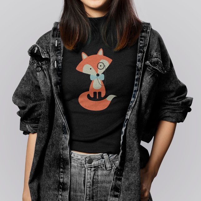 Extravaganter Hipster Red Fox T-Shirt (Von Creator hochgeladen)