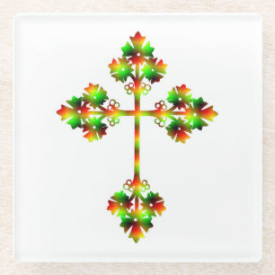 EXTRAVAGANTER KROSS GLASUNTERSETZER