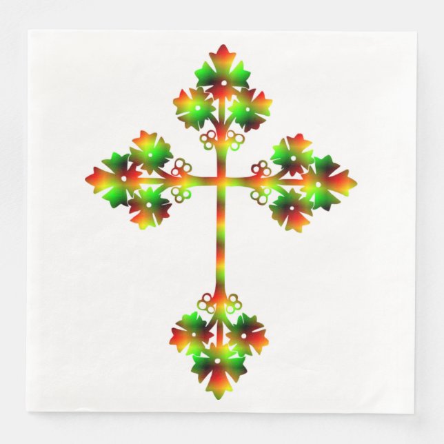 EXTRAVAGANTER KROSS SERVIETTE (Vorderseite)