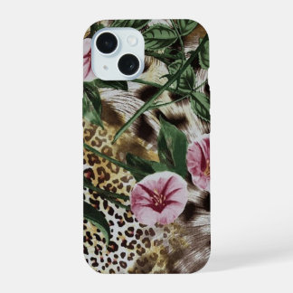 Extravaganter Leopard Print iPhone Case iPhone 15 Hülle