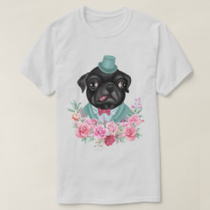 Extravaganter Mops T-Shirt
