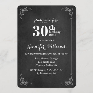 Extravaganter Rahmen-Vintages Einladung