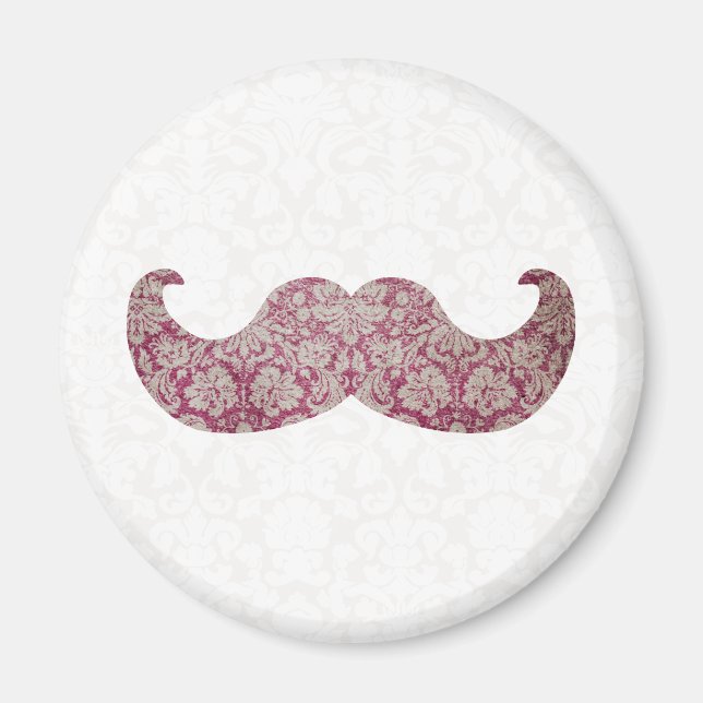Extravaganter Schnurrbart Magnet (Vorne)