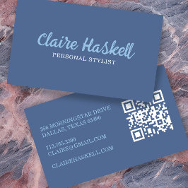 Extravaganter Script Soft Summer Minimalistisch Mo Visitenkarte