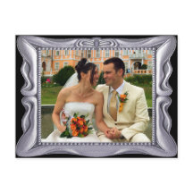 Extravaganter Silver Frame Foto hinzufügen