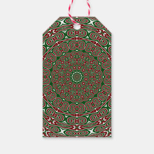 Extravaganter Verzierter Maximalist Groovy Christm Geschenkanhänger