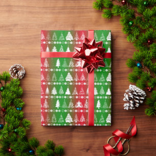 Extravaganter Weihnachtsbaum Geschenkpapier