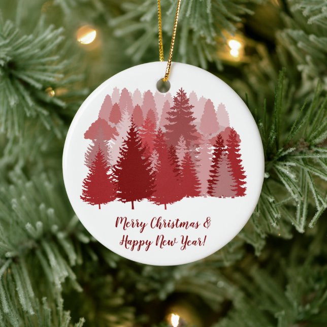 Extravaganter Weihnachtsbaum Keramik Ornament (Baum)