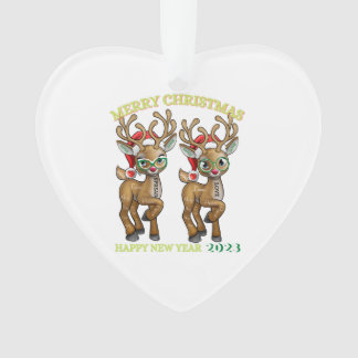 Extravagantes Akrylherz Ornament