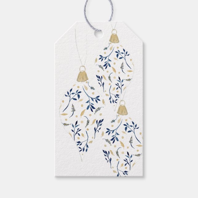 Extravagantes Aquarellmuseum Geschenkanhänger (Vorderseite)