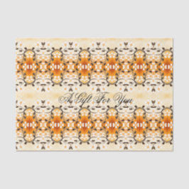 Extravagantes Blumenzwirn Seidenpapier