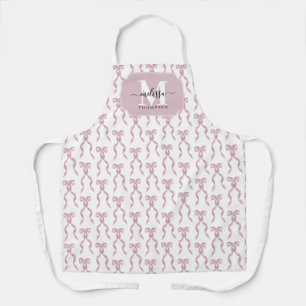 Extravagantes Farbrosa Muster Schürze