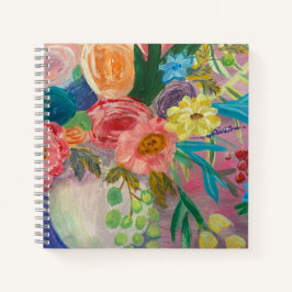 Extravagantes florales Spiralnotebook Notizbuch