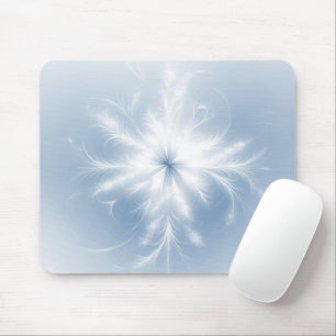 Extravagantes Fraktal Snowflake Mousepad
