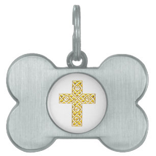 Extravagantes Goldenes Kreuz Tiermarke