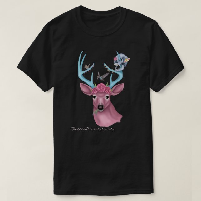 Extravagantes Hirsch T-Shirt (Design vorne)