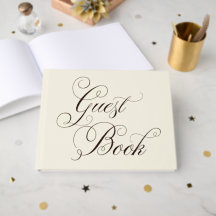 Extravagantes Hochzeitsguestbook