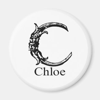 Extravagantes Monogramm: Chloe Magnet
