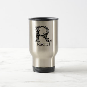 Extravagantes Monogramm: Rachel Reisebecher