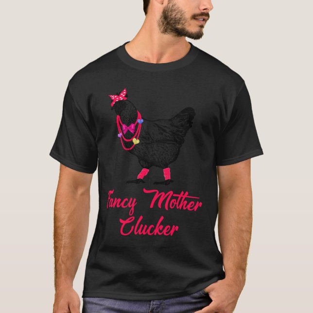 Extravagantes Mutterhühnchen T-Shirt (Vorderseite)