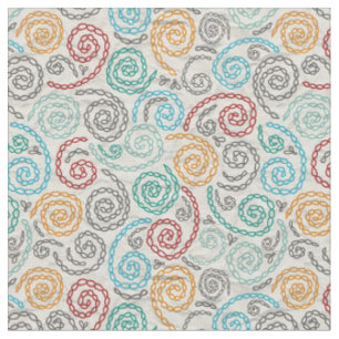 Extravagantes rumpled Papier der Stickerei Stoff