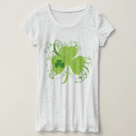 Extravagantes St Patricks Day Kleeblatt T-Shirt
