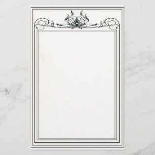 Extravagantes viktorianisches Briefpapier 2