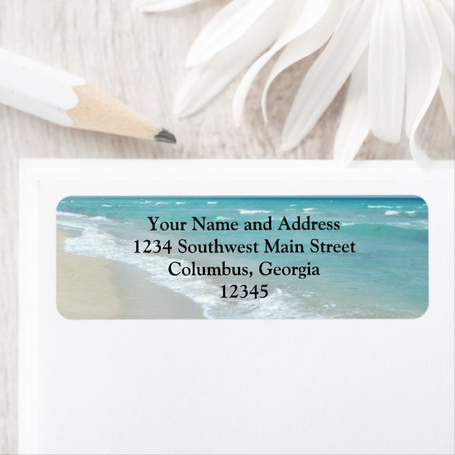 Extrem entspannend Strand Blick auf weißen Sand (Insitu)