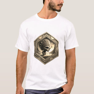 Extrem fantastisches Bild eines Außerirdischen im T-Shirt