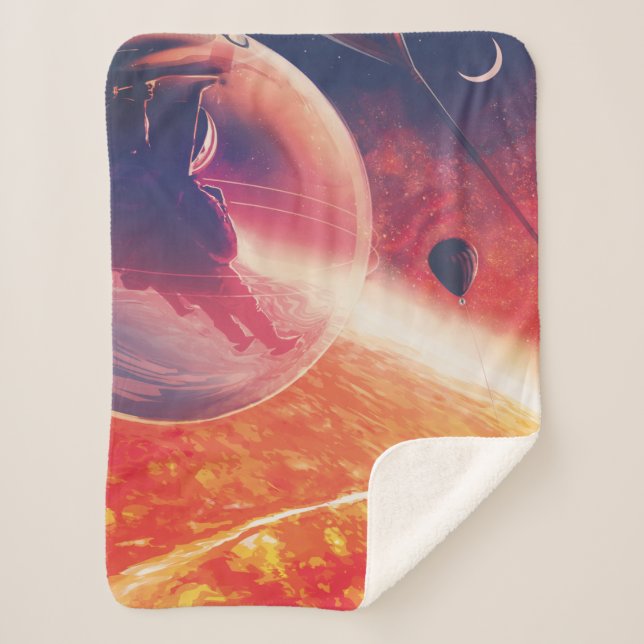 Extrem Hot Air Ballon auf Vulkanausschnitt Sherpadecke (Vorderseite)