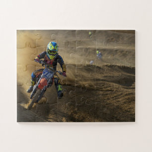 Extrem-Motorrad Puzzle